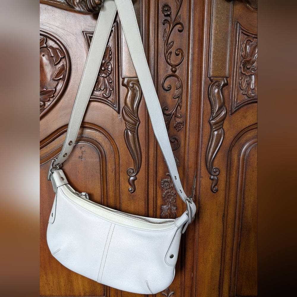 Coach Small Leather Shoulder Bag - Picture 17 of 17